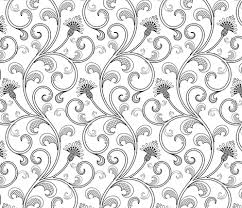Black And White Floral Fabric Colorful Fabrics Digitally Printed By Spoonflower Black And White Floral Black White Art White Art Pattern
