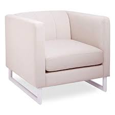 amazon com now house by jonathan adler vally club chair oyster kitchen dining furniture cool chairs comfy chairs