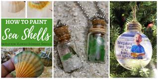 I bet everyone will also love these water bottle craft ideas for kids. 35 Christmas In July Beach Crafts Seashells Sea Glass More My Pinterventures