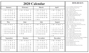 Pin On 2020 Monthly Calendar
