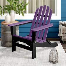 Adams usa kids' adirondack chair, bright violet. Commercial Use Purple Adirondack Chairs You Ll Love In 2021 Wayfair