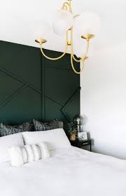 Our bedrooms are our sanctuary. Dark Green Bedroom Inspiration Green Bedroom Decor Green Accent Walls Green Bedroom Walls