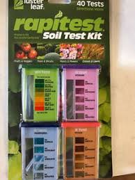 Details About Luster Leaf 1601 Rapitest Soil Test Kit 1 Pack