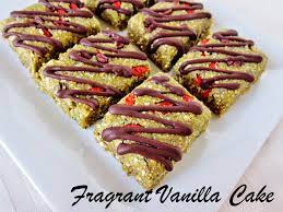 Fragrant Vanilla Cake Raw Matcha Energy Bars Raw Food Snacks Raw Vegan Snacks Raw Snacks