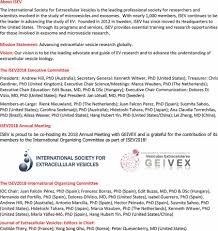 Isev2018 Abstract Book Thery 2018 Journal Of Extracellular Vesicles Wiley Online Library
