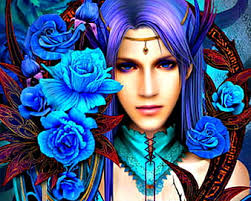 HD guy in roses wallpapers