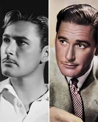 Errol Flynn and Tyrone Power