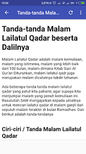 There are prayers that have been taught by our apostle sallallaahu 'alaihi wa sallam if we meet with the night of glory that is prayer: Doa Malam Lailatul Qadar For Android Apk Download
