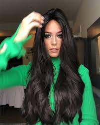 Extra Thick Double Weft Clip In Hair Extensions 100 Remy Human Hair Extensions Long Hair Styles Beautiful Long Hair Waist Length Hair