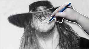 Today we'll be showing you how to draw chibi undertaker from the wwe. Drawing The Undertaker Using Charcoal Pencils Youtube