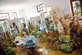 floral china 2018北京国际花植设计节 floral china 2018 beijing international flowers and plants design festive designver wormhole planet t 幻 悦时光黄橙 x 黄锐 design