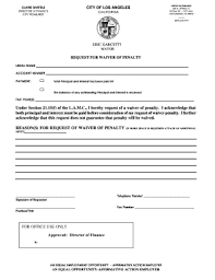 Early learning tax credit frequently asked questions (faqs). Fillable Online Request For Waiver Of Penalty Fax Email Print Pdffiller