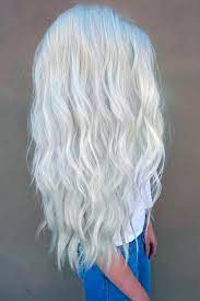 19 White Blonde Hair Ideas To Try Out Lovehairstyles Com White Blonde Hair White Hair Color Hair Styles