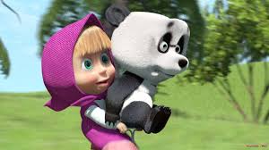 Masha And The Bear Wallpaper Themes Cute 10200 Wallpaper Cool Masha And The Bear Marsha And The Bear Bear Gif