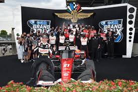 Easily generate thousands of logo ideas and choose the one you create your logo for free with wizlogo. Rinus Veekay Opens Up Indianapolis Speedweeks With Indy Gp Victory Speedwaymedia Com
