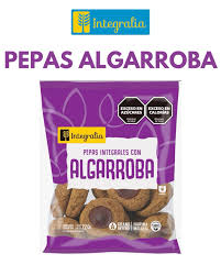 Pepas integrales con algarroba — Integralia