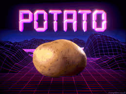 A potato flew around my room gif. Potato Outrun