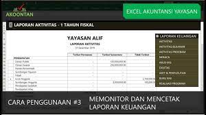 Maybe you would like to learn more about one of these? Excel Akuntansi Yayasan Menyiapkan Laporan Keuangan Youtube