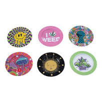 Fujima Dazed Round Metal Ashtray | 5.4" – Mary Jane's ...