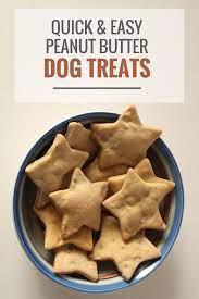 Quick Easy Peanut Butter Dog Treats Easy Dog Treat Recipes Dog Biscuit Recipes Easy Dog Treats