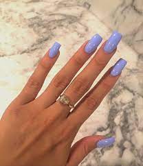 Sky Blue Nails Square Acrylic Nails Magic Nails Blue Acrylic Nails