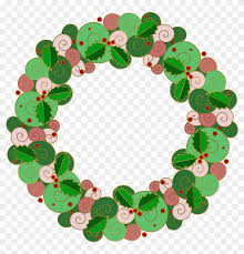 See more ideas about garland, festoon, childrens art studio. Holly Wreath Png Christmas Wreath Cartoon Transparent Background Clipart 4109551 Pikpng