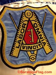 Custom PARADE BANNER- Ancient Order of Hibernians- EMBROIDERED