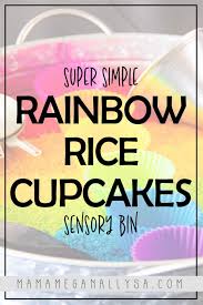 Check spelling or type a new query. Rainbow Rice Cupcakes Back To Basics Sensory Bin Mamameganallysa