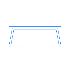 Our doha collection is a stylish but affordable way to expand your dining room. Run 3 Seat Bench Dimensions Drawings Dimensions Com