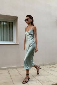 Pin By Lauren Harvey On Date Night Staying In Or Going Out Casual Dress Outfits Silk Summer Dress Silk Dresses Outfit