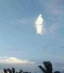 Real Picture Of Jesus In Clouds