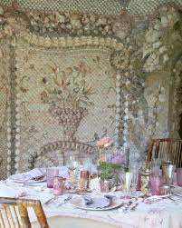 A Grotto Fashioned From Stone Seashells And Quartz Is Nothing Short Of Exquisite Photo Triagiovan Design Katha Sea Shells Fancy Table Veranda Magazine