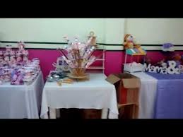 + volver a la galería. Baby Shower Nina Decoracion Flores Y Mariposas Youtube
