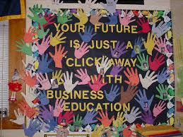 Business Education Bulletin Board Ideas Business Education Middle School Classroom Decor Classroom Displays