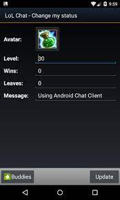 Si connette al client lol e disponibile in conversazione in tempo reale con . Lol Chat For Android Apk Download