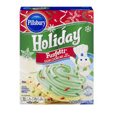 Pillsbury christmas cookies only $0 25 at walmart Pillsbury Holiday Funfetti Sugar Cookie Mix 17 5 Oz Walmart Com Walmart Com