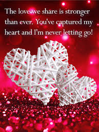 You Ve Captured My Heart Love Card Birthday Greeting Cards By Davia Birthday Greeting Cards Love Cards Valentine Messages