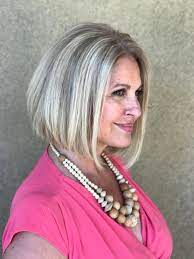 Natural Toned Blonde And A Line Bob By Sinamon In Reno Nv Older Women Fashion Hair Styles Stylists