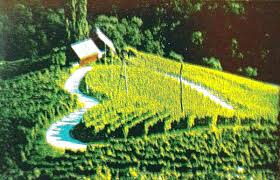 Herzerlstrasse Grenze Steiermark Und Slowenien Slowenien Steiermark Osterreich