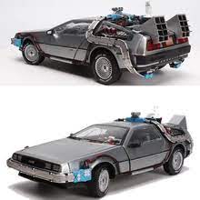 Oyuncaklar Ve Hobi Urunleri Ten Pres Dokum Ve Oyuncak Araclar De 1 18 Olcek Metal Alasim Araba Diecast Model Parcasi 1 2 3 Zaman Makinesi D Araba Diecast Metal