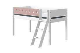 Möbel und gebrauchte haushaltsgeräte kaufen und verkaufen mit kostenlosen kleinanzeigen. Flexa White Halbhohes Madchen Bett Weiss Light Rose Mobel Letz Ihr Online Shop
