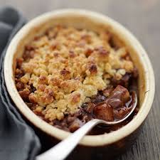 Crumble Poires Nutella Recette Recette Crumble Recette Crumble Poire Et Nutella Recette