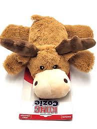 KONG Cozie Marvin Moose XL Squeaky Plush Toss & Shake Dog Comfort Toy