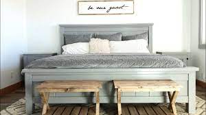 Diy End Of Bed Benches That Look Like Luggage Racks Or Suitcase Stands Youtube Diy Bed Retail Furniture Bed Plans
