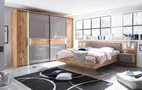 Stilvolles design beste qualität super passform. Schlafkontor Milano Schlafzimmer Wildeiche Glas Basalt Mobel Letz Ihr Online Shop