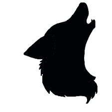 Wolf Howl Silhouette By Moonlightecko On Deviantart Wolf logo design template ,wolf head logo design concept ,vector illustration. wolf howl silhouette by moonlightecko