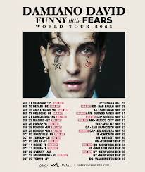 Full setlist of Damiano David in Berlin, Germany 🇩🇪 13.09.2025  @ubereatsmusichall #damianodavid #funnylittletour #funnylittlefears  #funnylittledreams #tour #setlist #brunomars