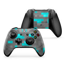 Pixel Diamond Block Xbox One X Controller Minecraft Pixel Art Xbox Controller Xbox Wireless Controller Xbox