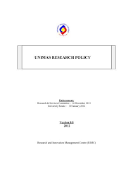 Best viewed by 1024 x 768 screen resolution. Unimas Research Policy Research Innovation Management