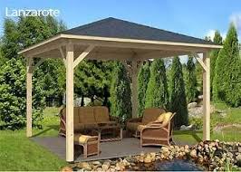 Gartenlounge Selber Bauen Ein Pavillon Fur Die Ganze Familie In 2020 Pavillon Selber Bauen Holz Pavillon Garten Lounge